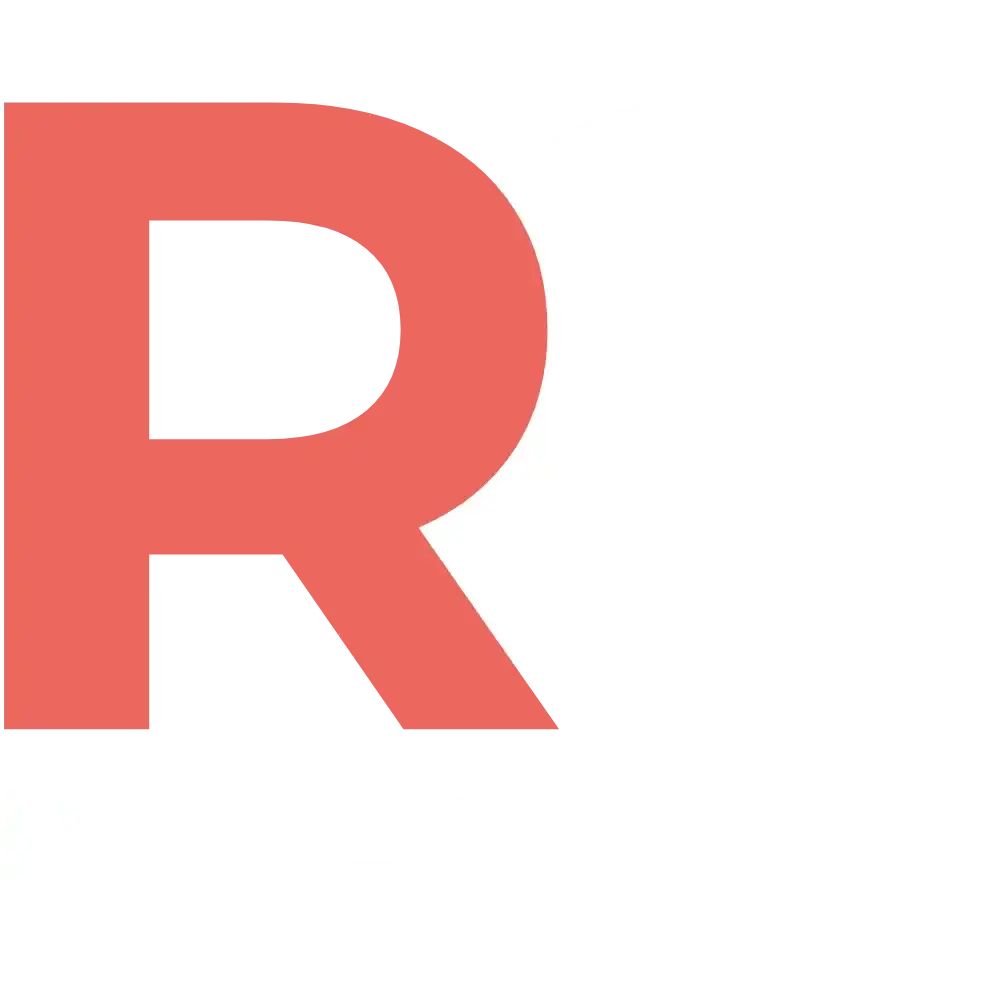 Redie Capital Logo Coral White
